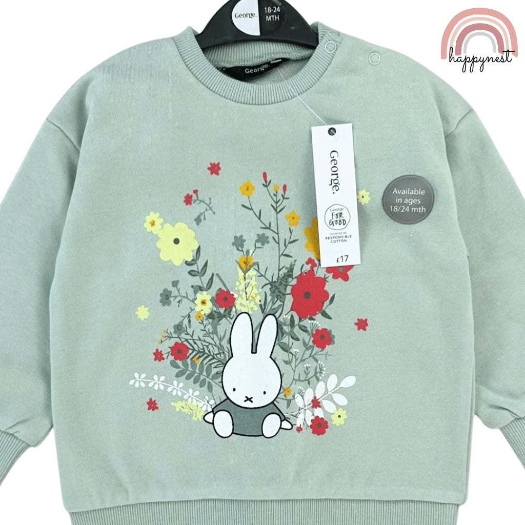 George Bunny 2-Piece Baby Sweater & Leggings Set (6โ36M) | SS551
