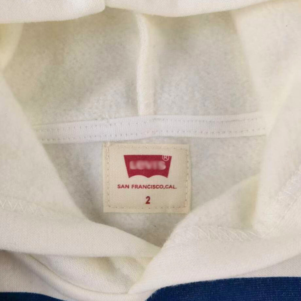 Tommy Hilfiger White Hoodie Little L3v! OOTD Coords Tracksuit Sweatshirt Terno Set White 2-8Y SS164