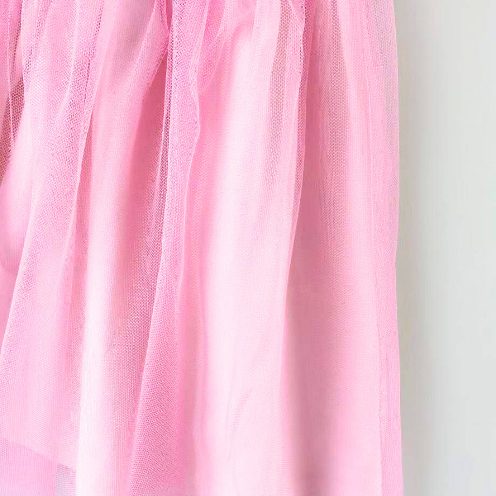 Frozen Elsa Sparkle Pink Princess Tutu Delight Dress for Girls 2-4 Years Old