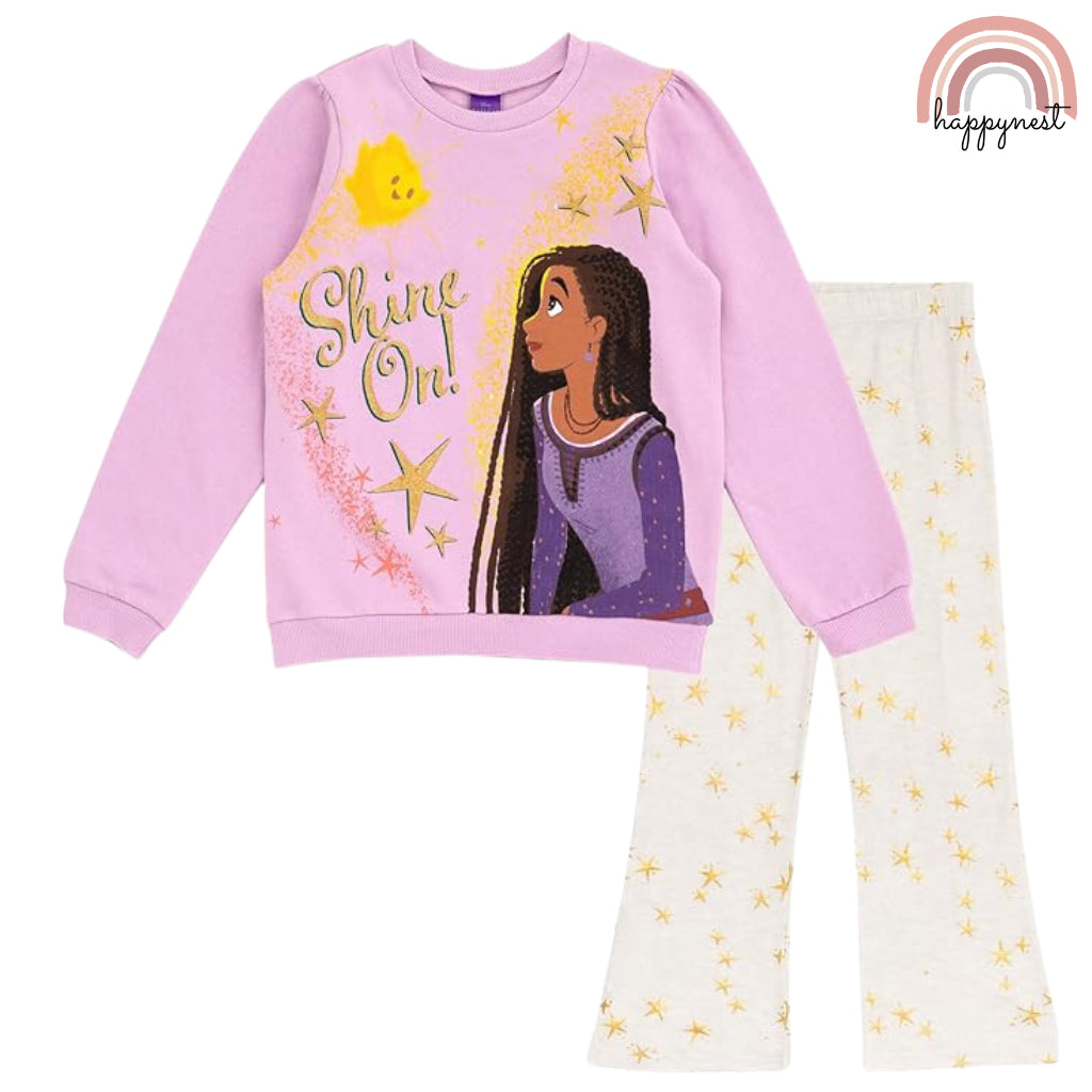 Wish Disney Purple Sweatshirt Pullover Terno for Girls (2 - 7 Years Old) SS30