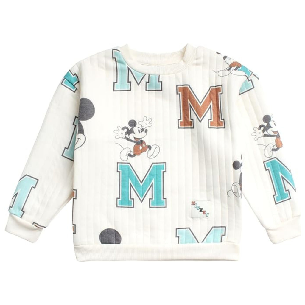 Mickey Mouse Tracksuit Imported Pullover and Jogger Pants 2-Piece Set for 2-6 Years Old SS61