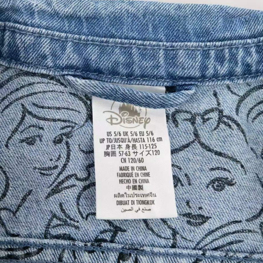 Denim Jacket Disney Princess  for Girls (3-4 Years Old) AA14