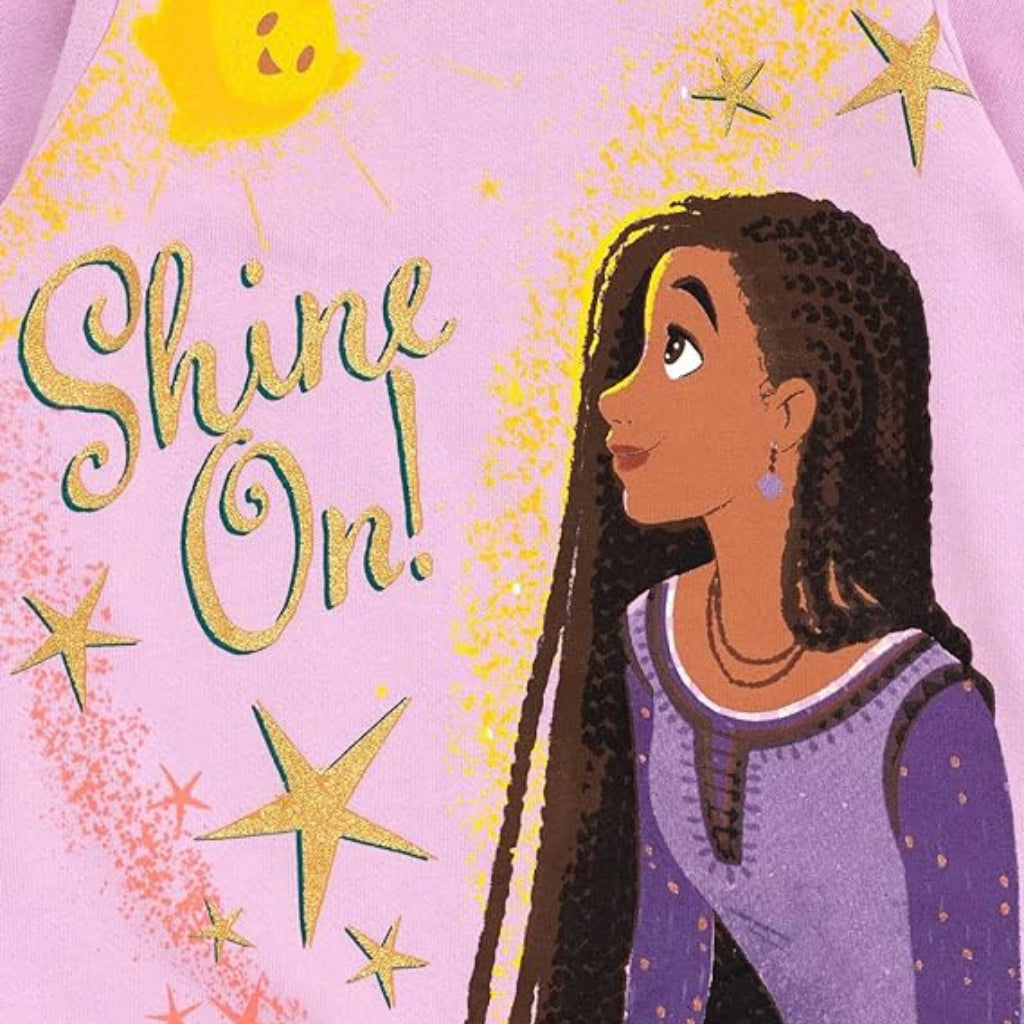 Wish Disney Purple Sweatshirt Pullover Terno for Girls (2 - 7 Years Old) SS30