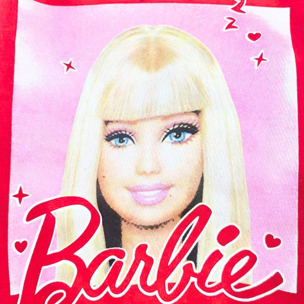 Barbie Girls Tracksuit 2-Piece Set Red Sweatshirt & Jogger Pants 2-6 Years SS148