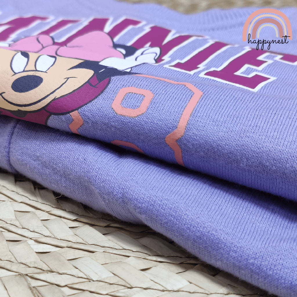 Happynest Minnie Mouse Terno Basic Set For little Girls 0 - 36 Months SS28