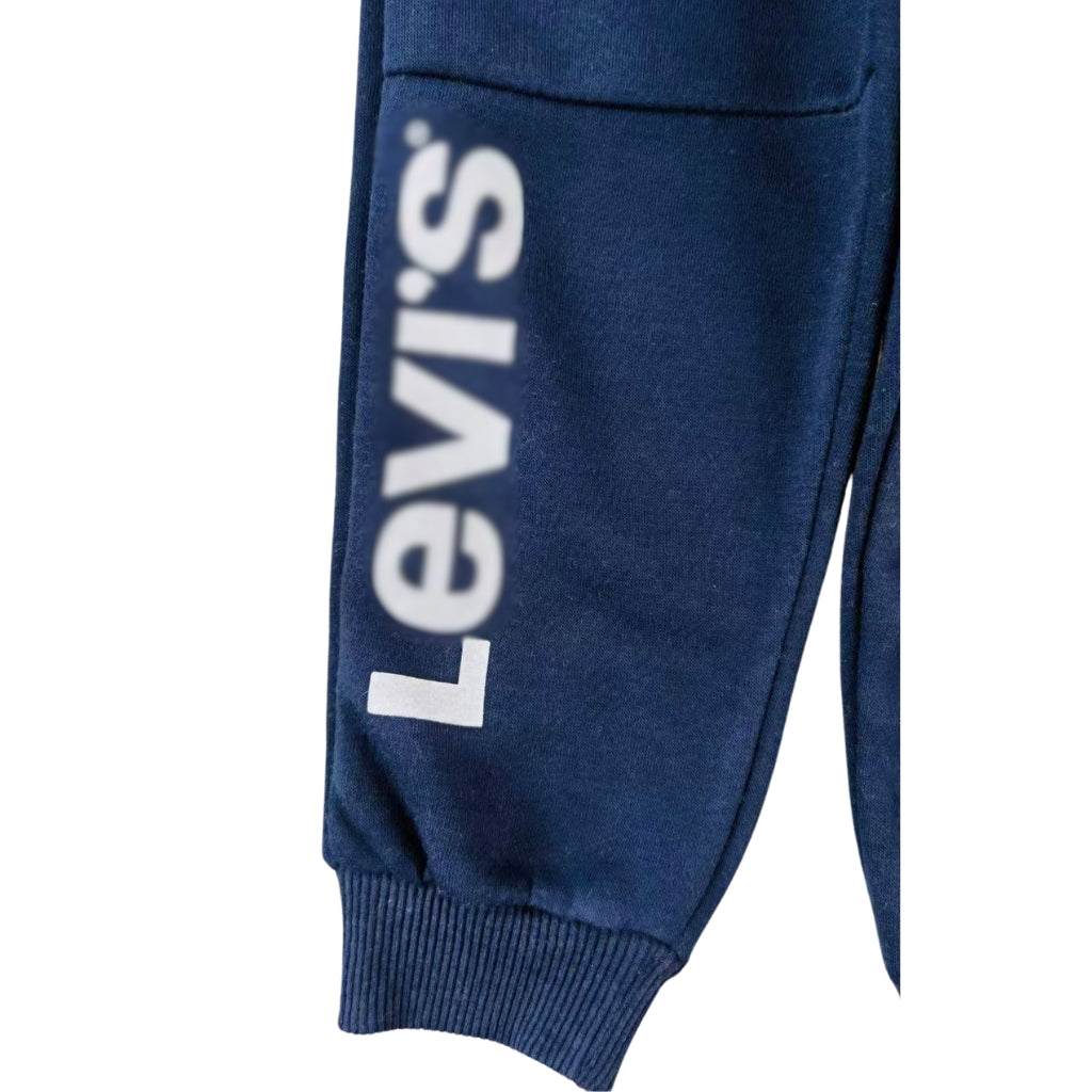 Tommy Hilfiger White Hoodie Little L3v! OOTD Coords Tracksuit Sweatshirt Terno Set White 2-8Y SS164