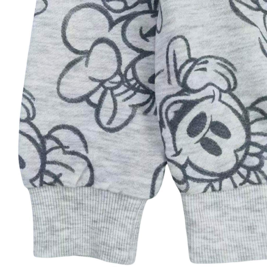 Minnie Mouse White Sweatshirt Imported Terno For Girls 2-5 Years Old Branded SS88