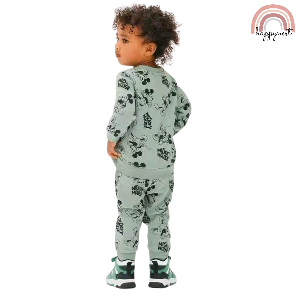 Mickey Mouse Boy Tracksuit Boys Kids Terno OOTD  2-6 Years Old SS170
