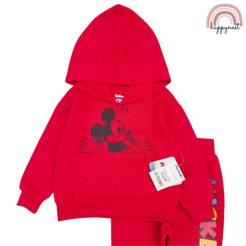 Mickey Mouse Hoodie Branded Imported Jacket 2-Piece Set for 12M - 3 Years Old SS89