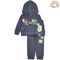 HM Super Mario Nintendo Hoodie Pullover Zipper Black OOTD 12 Months Old - 5 Years Old SS103