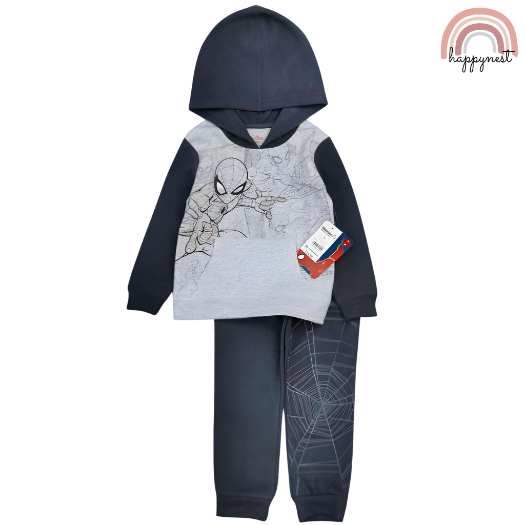 Spiderman Tracksuit Sweatshirt Jogger Set OOTD Terno Boys 12 Months - 4 Years Old SS97