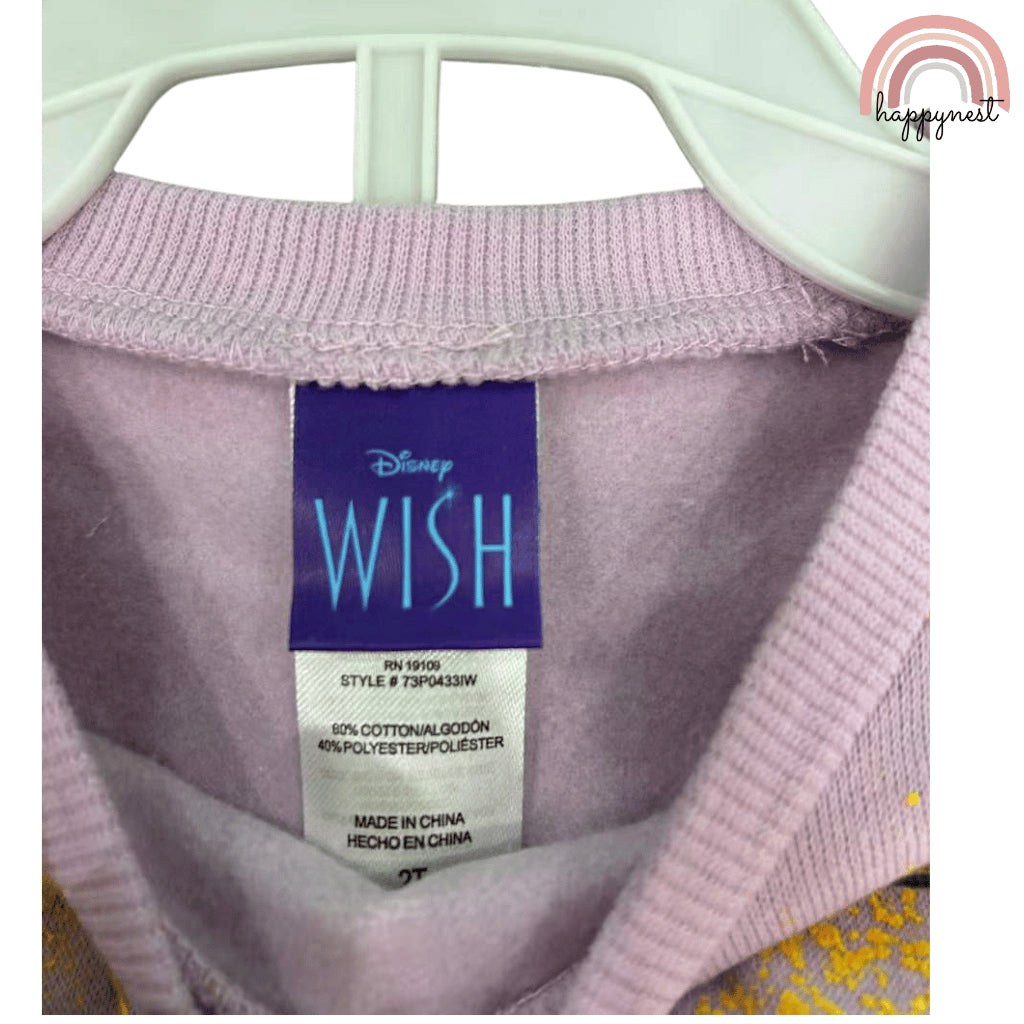 Wish Disney Purple Sweatshirt Pullover Terno for Girls (2 - 7 Years Old) SS30