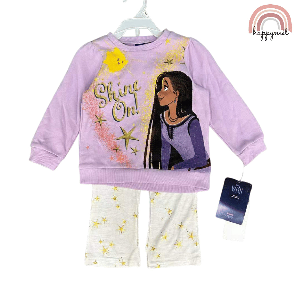 Wish Disney Purple Sweatshirt Pullover Terno for Girls (2 - 7 Years Old) SS30