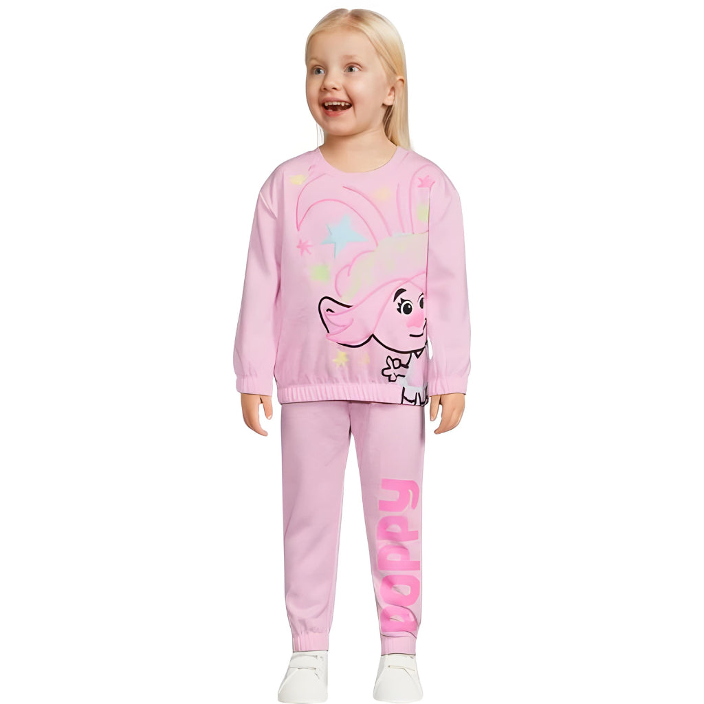 TROLLS POPPY 2-PC TRACKSUIT SET (SS39) 2-5 Years