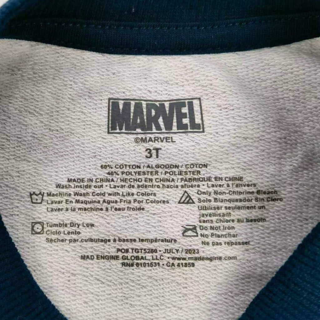 Spiderman Tracksuit Sweatshirt Jogger Set OOTD Terno Boys 18 Months - 5 Years Old SS98