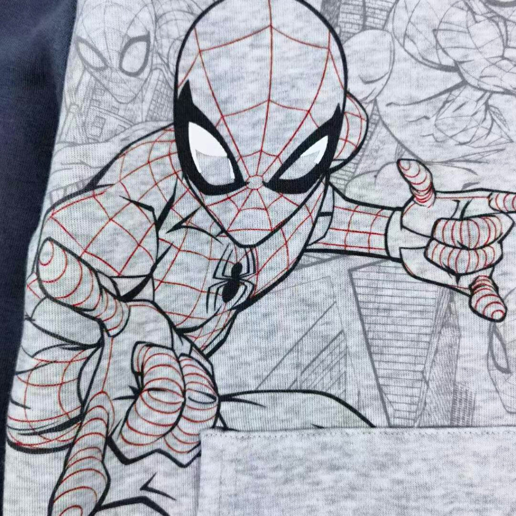 Spiderman Tracksuit Sweatshirt Jogger Set OOTD Terno Boys 12 Months - 4 Years Old SS97