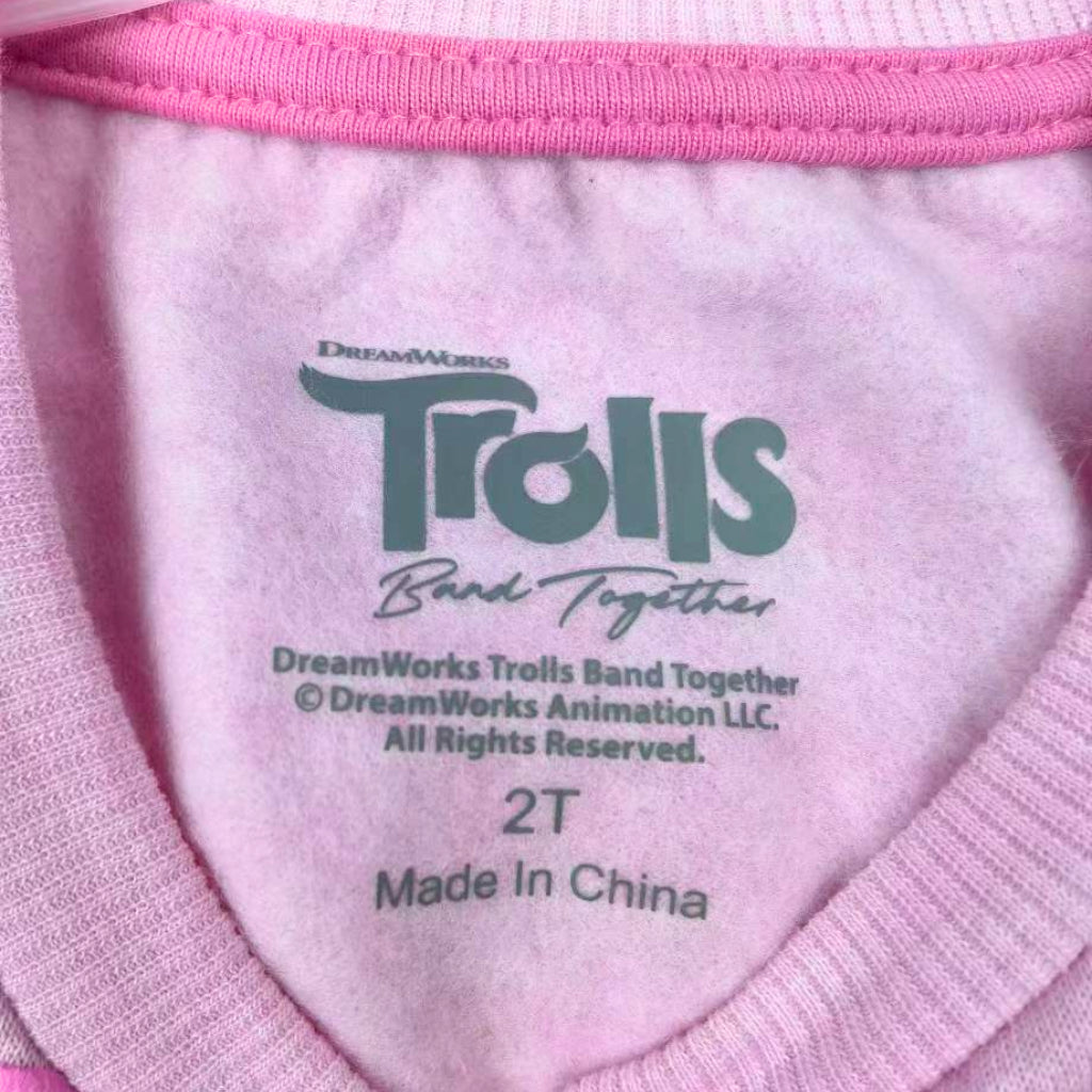 TROLLS POPPY 2-PC TRACKSUIT SET (SS39) 2-5 Years