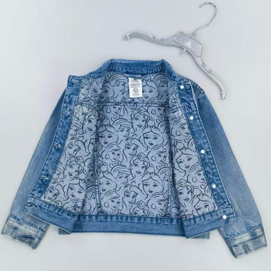 Denim Jacket Disney Princess  for Girls (3-4 Years Old) AA14