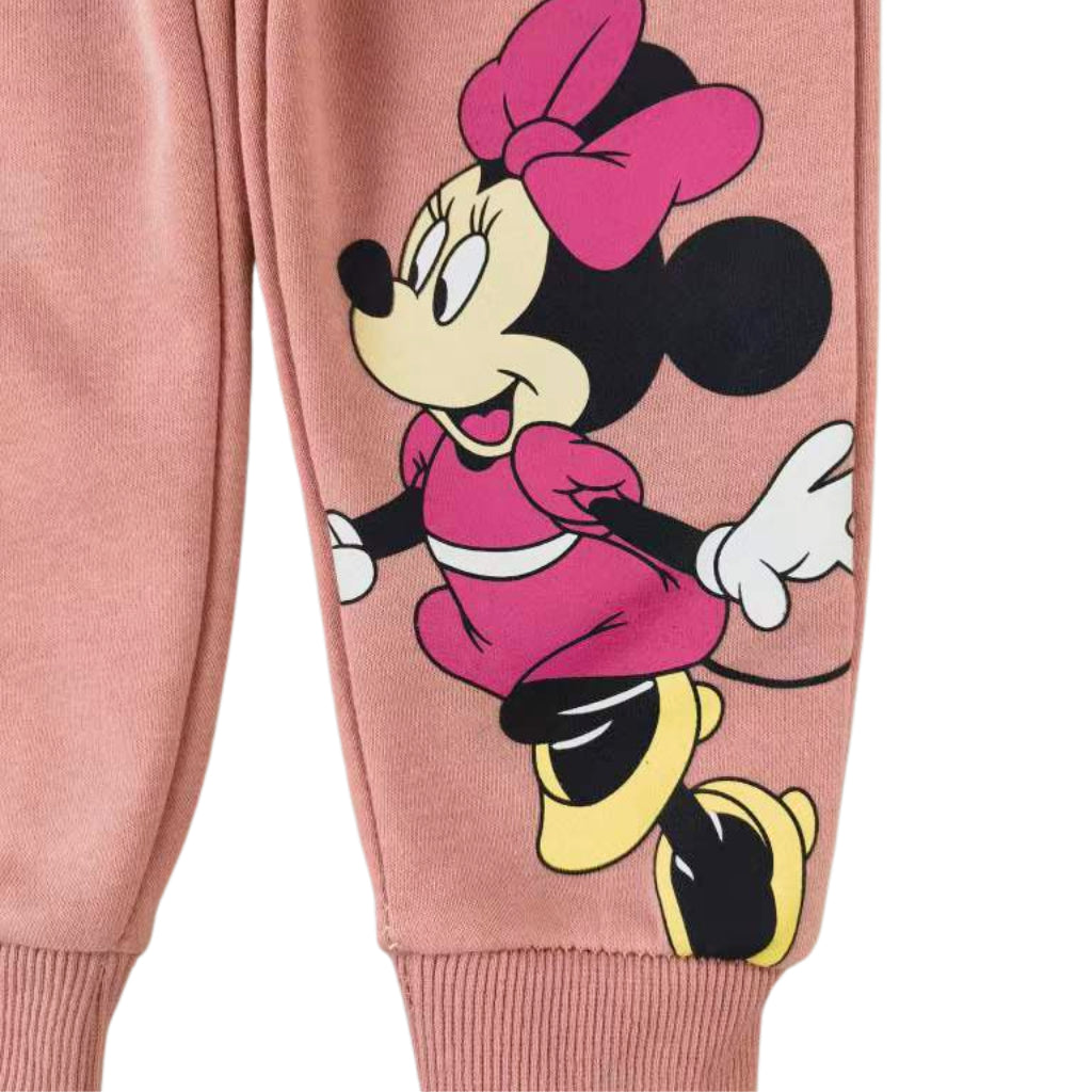 Happynest Minnie Mouse Girls Sweatshirt Tracksuit h and m Tracksuit Jogger + Terno Sets (2-6Y)