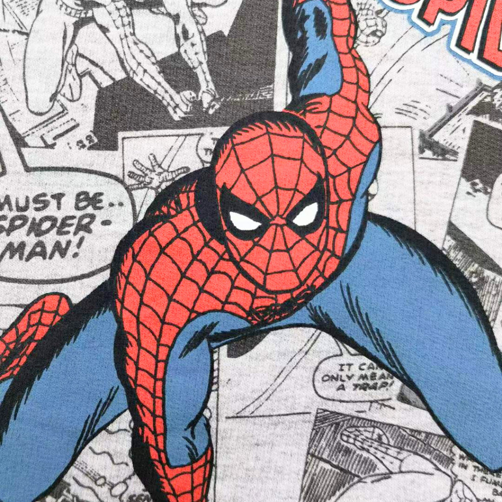 Spiderman Tracksuit Sweatshirt Jogger Set OOTD Terno Boys 18 Months - 5 Years Old SS98