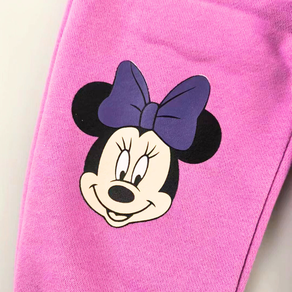 Happynest Disney Minnie Off-White Ribbon Cute Kids Cartoon Character Jacket Hoodie SS222 2-6Y