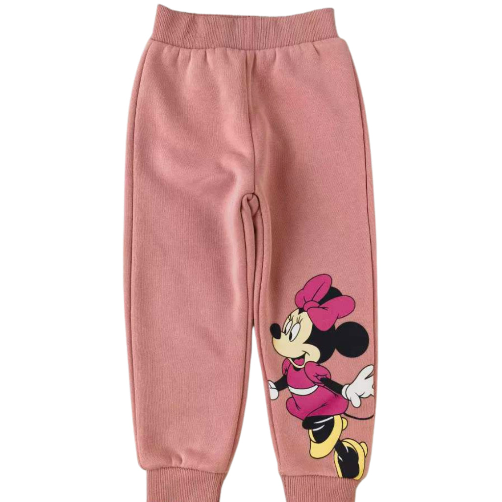 Happynest Minnie Mouse Girls Sweatshirt Tracksuit h and m Tracksuit Jogger + Terno Sets (2-6Y)