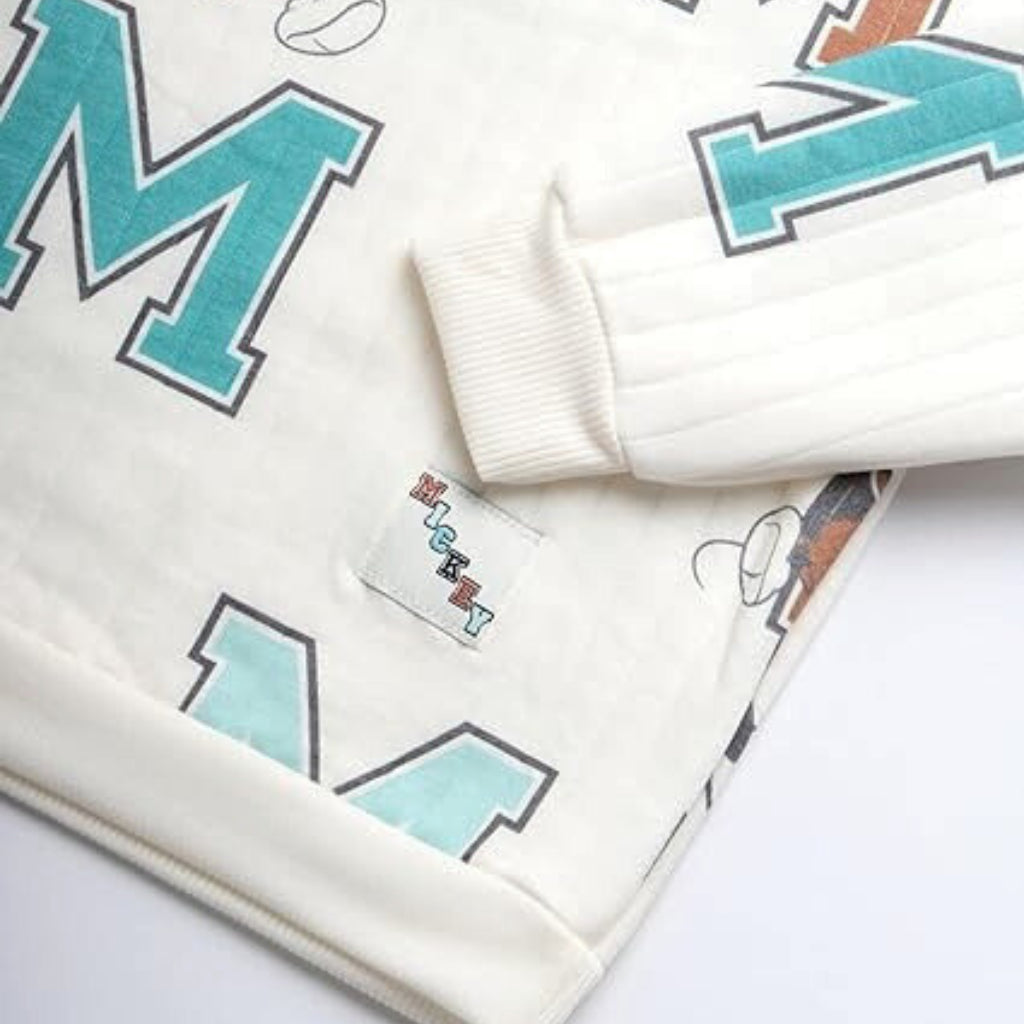 Mickey Mouse Tracksuit Imported Pullover and Jogger Pants 2-Piece Set for 2-6 Years Old SS61