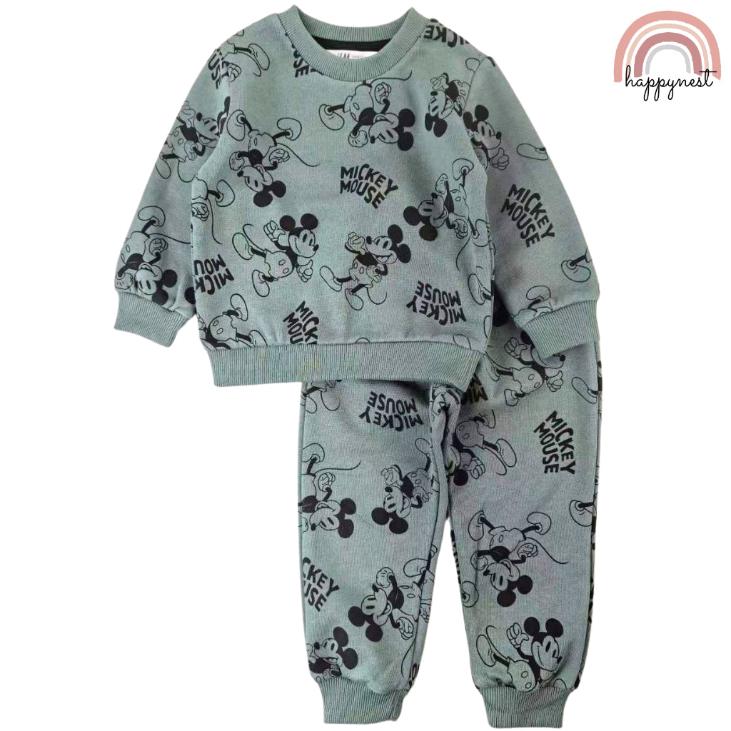 Happynest Mickey HM Hoodie Jogger Terno Boys 2-8 Years Old