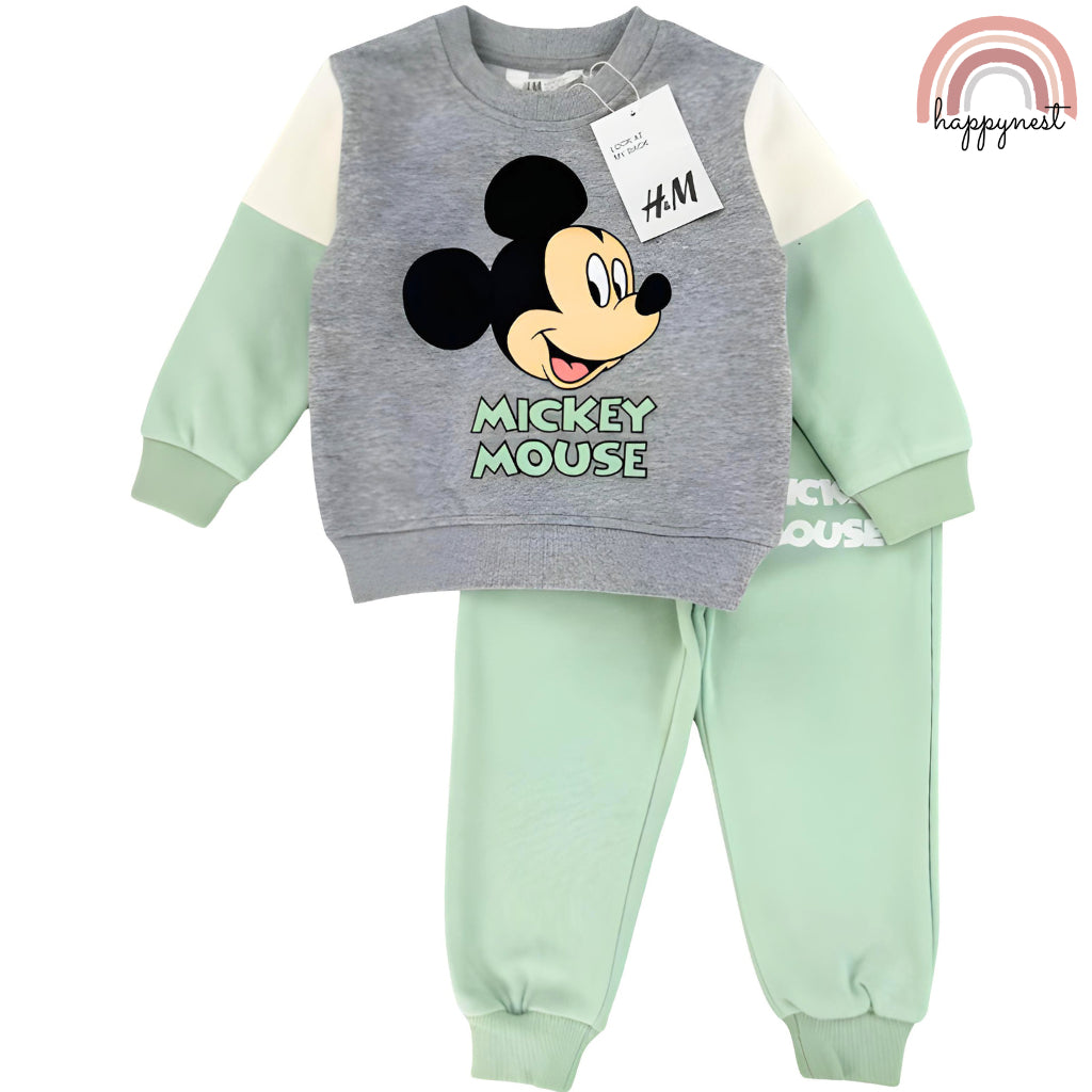 Happynest Mickey HM Hoodie Jogger Terno Boys 2-8 Years Old