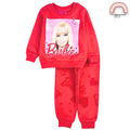 Barbie Girls Tracksuit 2-Piece Set Red Sweatshirt & Jogger Pants 2-6 Years SS148