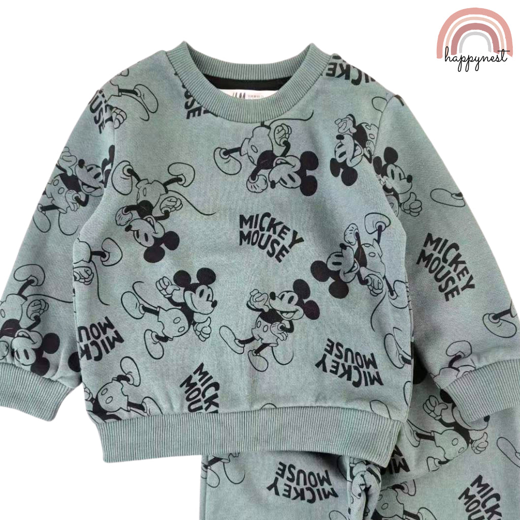 Mickey Mouse Boy Tracksuit Boys Kids Terno OOTD  2-6 Years Old SS170