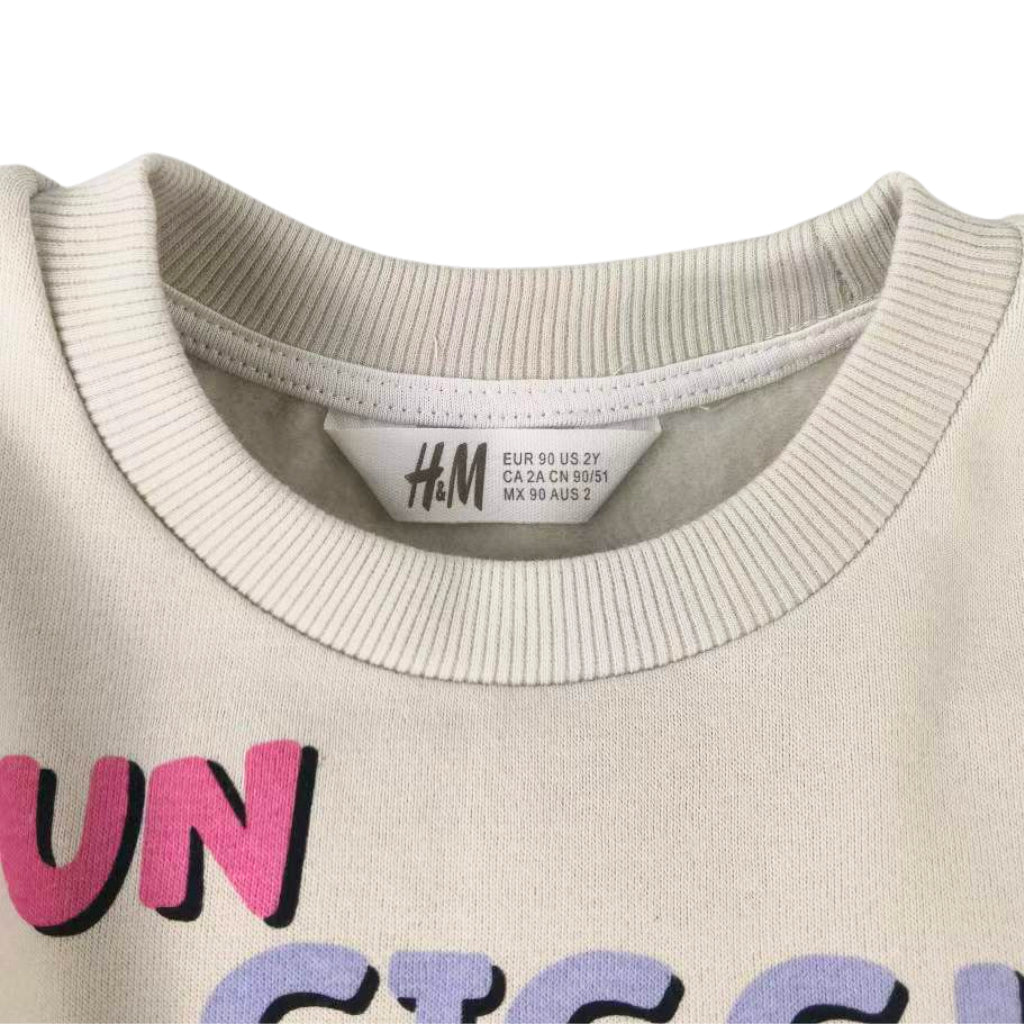 Happynest Minnie Mouse Girls Sweatshirt Tracksuit h and m Tracksuit Jogger + Terno Sets (2-6Y)