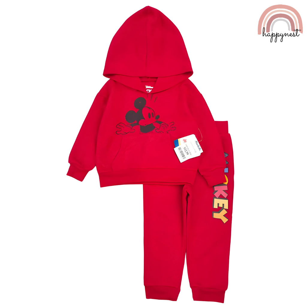 Mickey Mouse Hoodie Branded Imported Jacket 2-Piece Set for 12M - 3 Years Old SS89