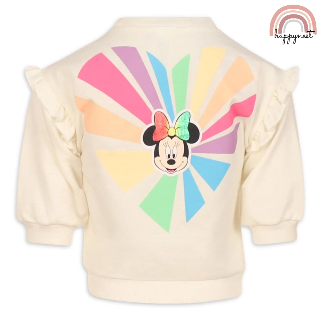 Disney Minnie Tracksuit White USA Jogger pants SS173 Baby Girl 3 Months Old - 6 Years Old