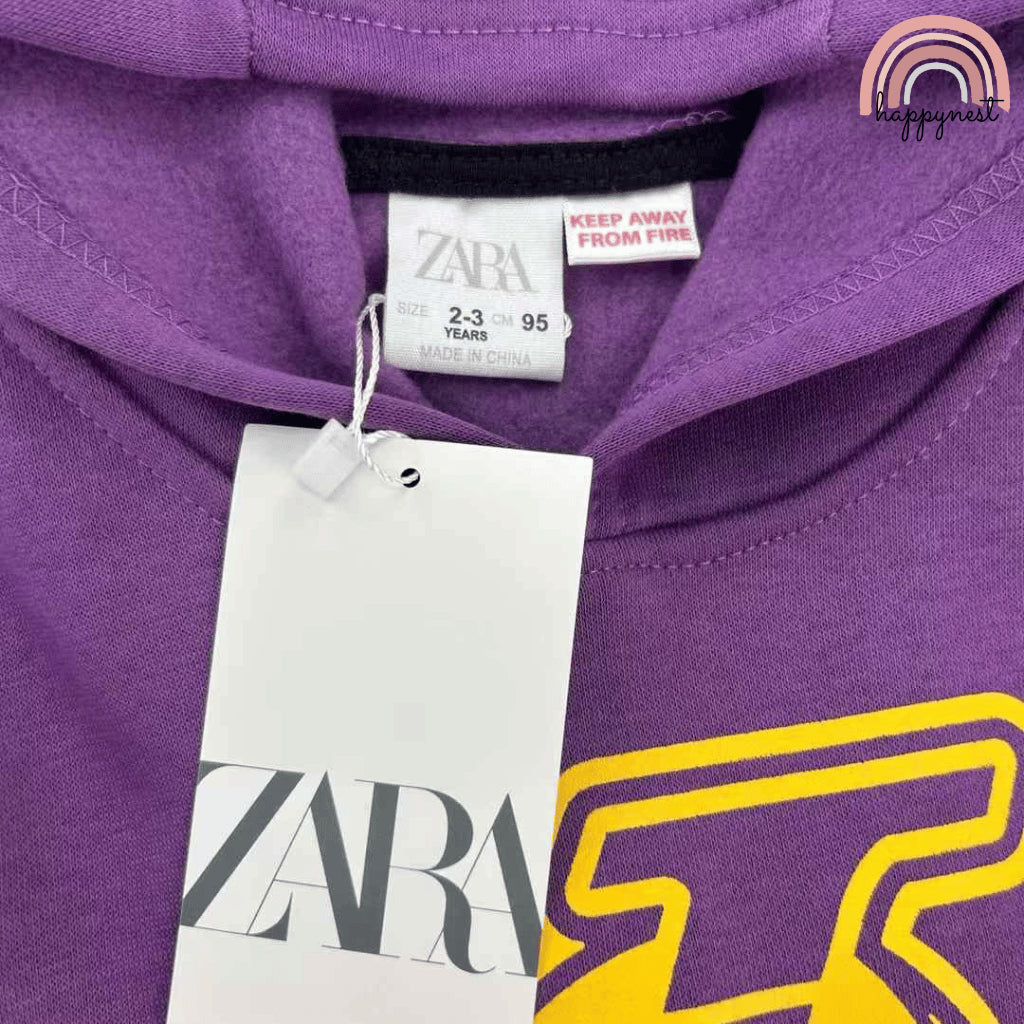 Lakers Hoodie and Jogger Pants Set for Boys 2-8 Years Old Purple Outfit PH SS478