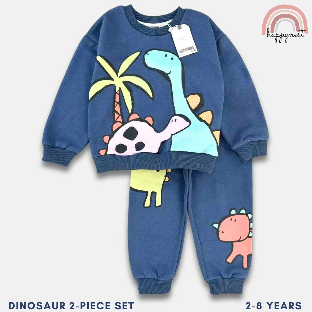 Dino Tracksuit Boys OOTD 2-8 Years | Warm & Comfy OOTD SS497