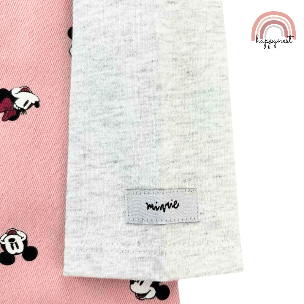 Minnie Pink Jumper + White Shirt Baby Girl Outfit Set 6-36 Months AA282