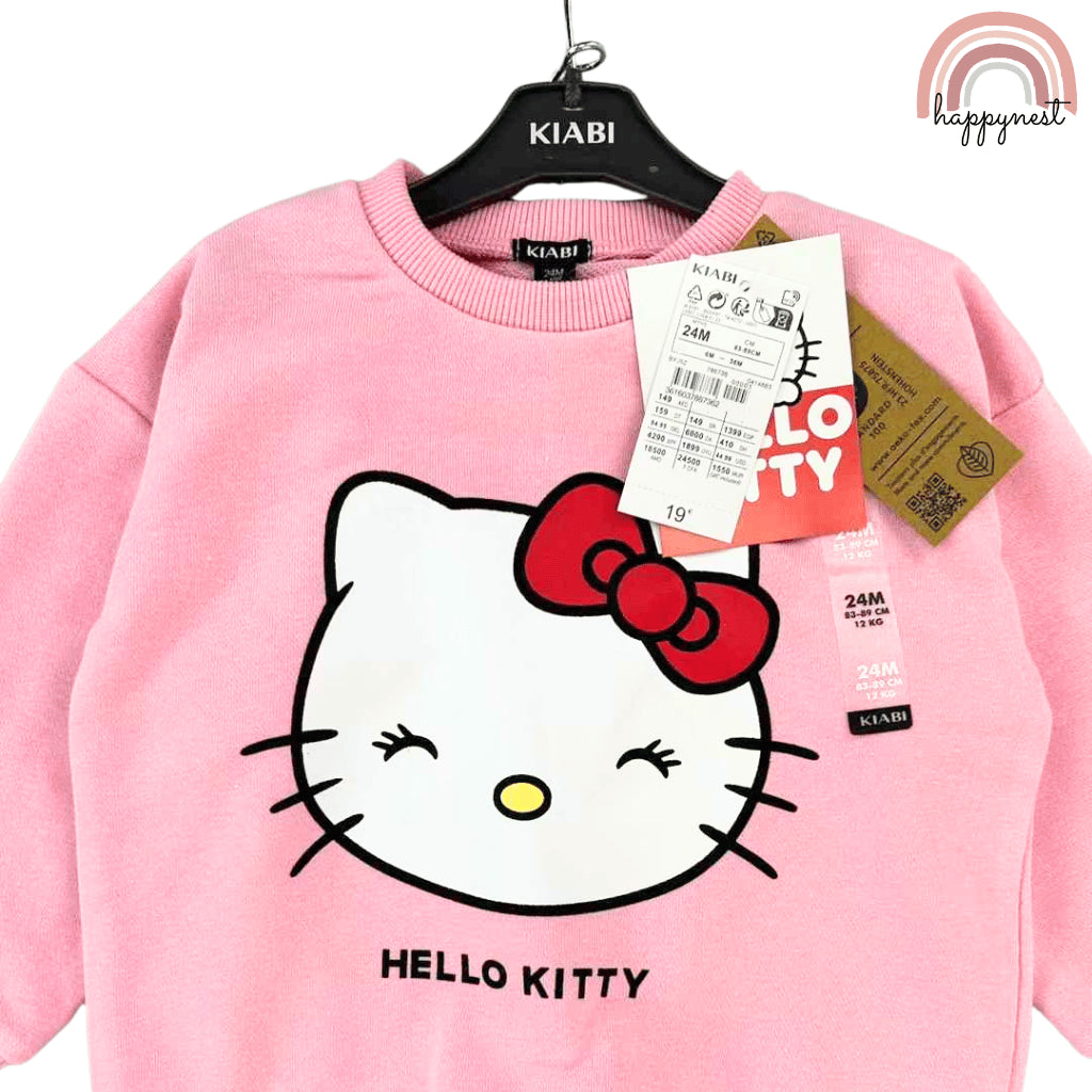 Hello Kitty Sweatshirt and Denim Pants Set for Baby Girls 3-36 Months PH SS488