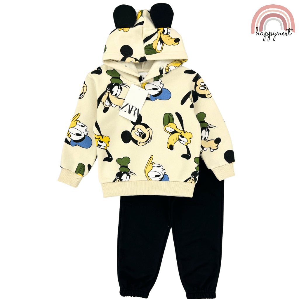 Happynest Mickey HM Hoodie Jogger Terno Boys 2-8 Years Old