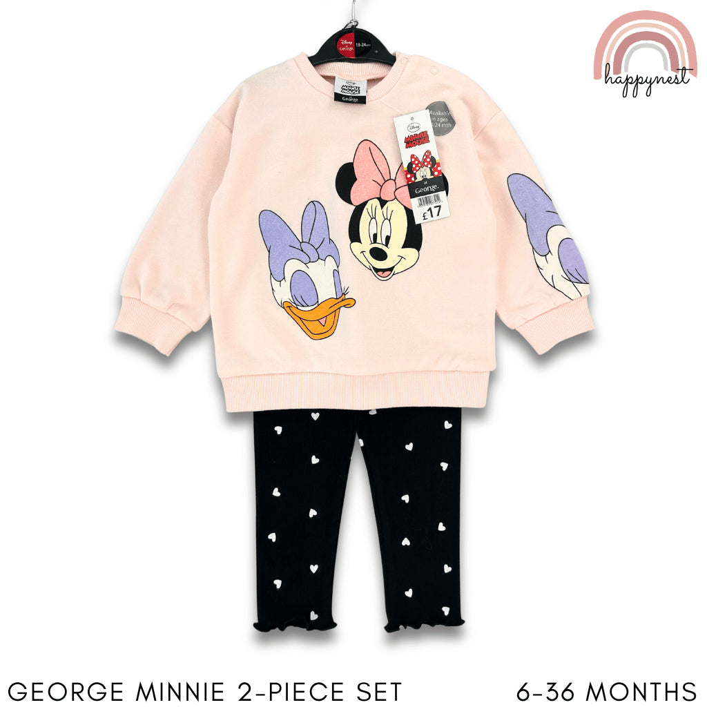 Minnie Mouse Sweatshirt and Leggings Set for Girls 6-36 Months Outfit PH SS468