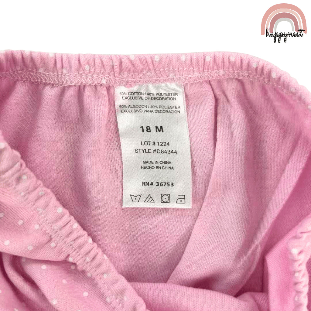 Floral Baby Dress + Panty + Hat Set for Girls 6-24 Months | 3-Piece Outfit AA253