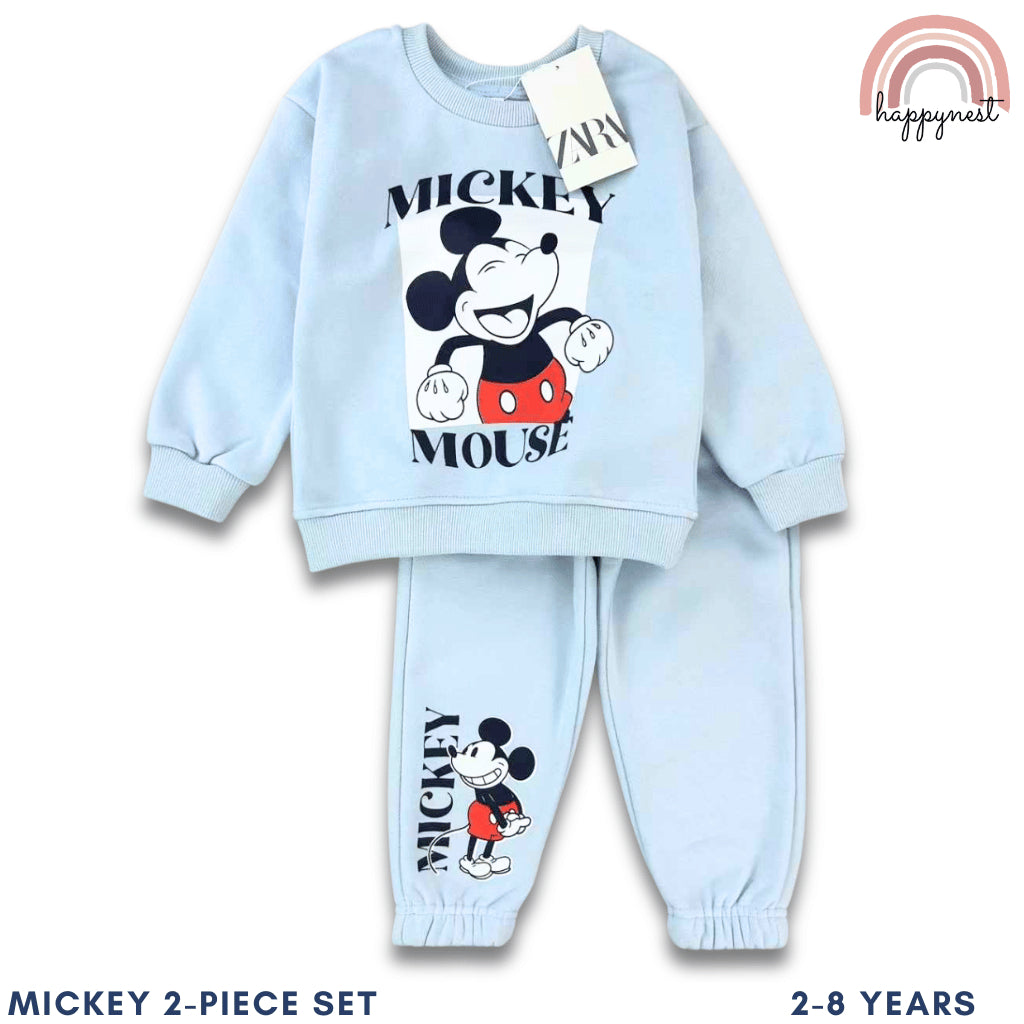 Happynest Mickey HM Hoodie Jogger Terno Boys 2-8 Years Old