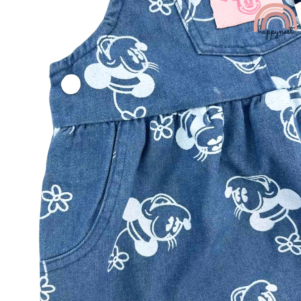 Minnie Mouse Denim Jumper and Shirt Set for Baby Girls (3-36 Months) AA238