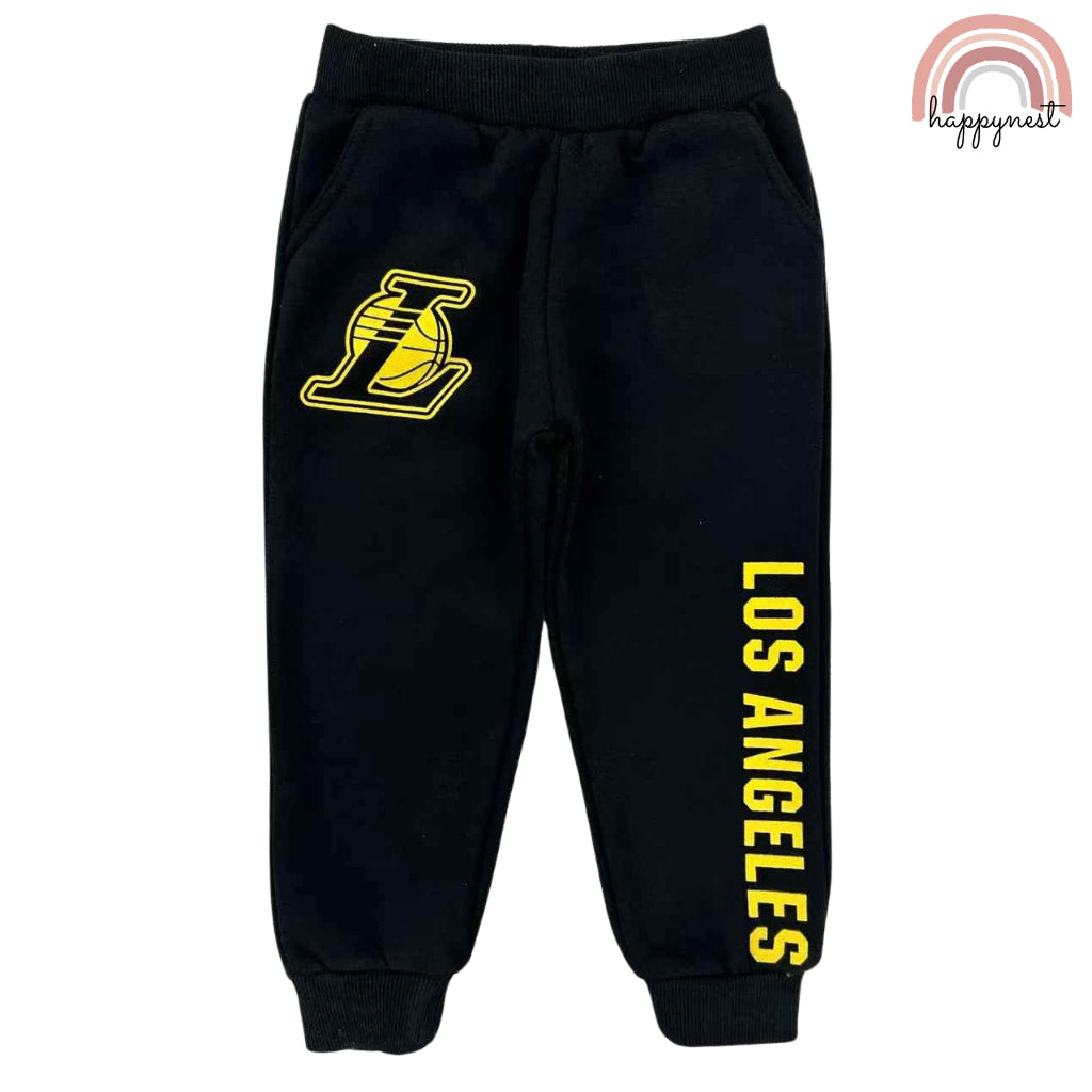 Lakers Hoodie and Jogger Pants Set for Boys 2-8 Years Old Purple Outfit PH SS478