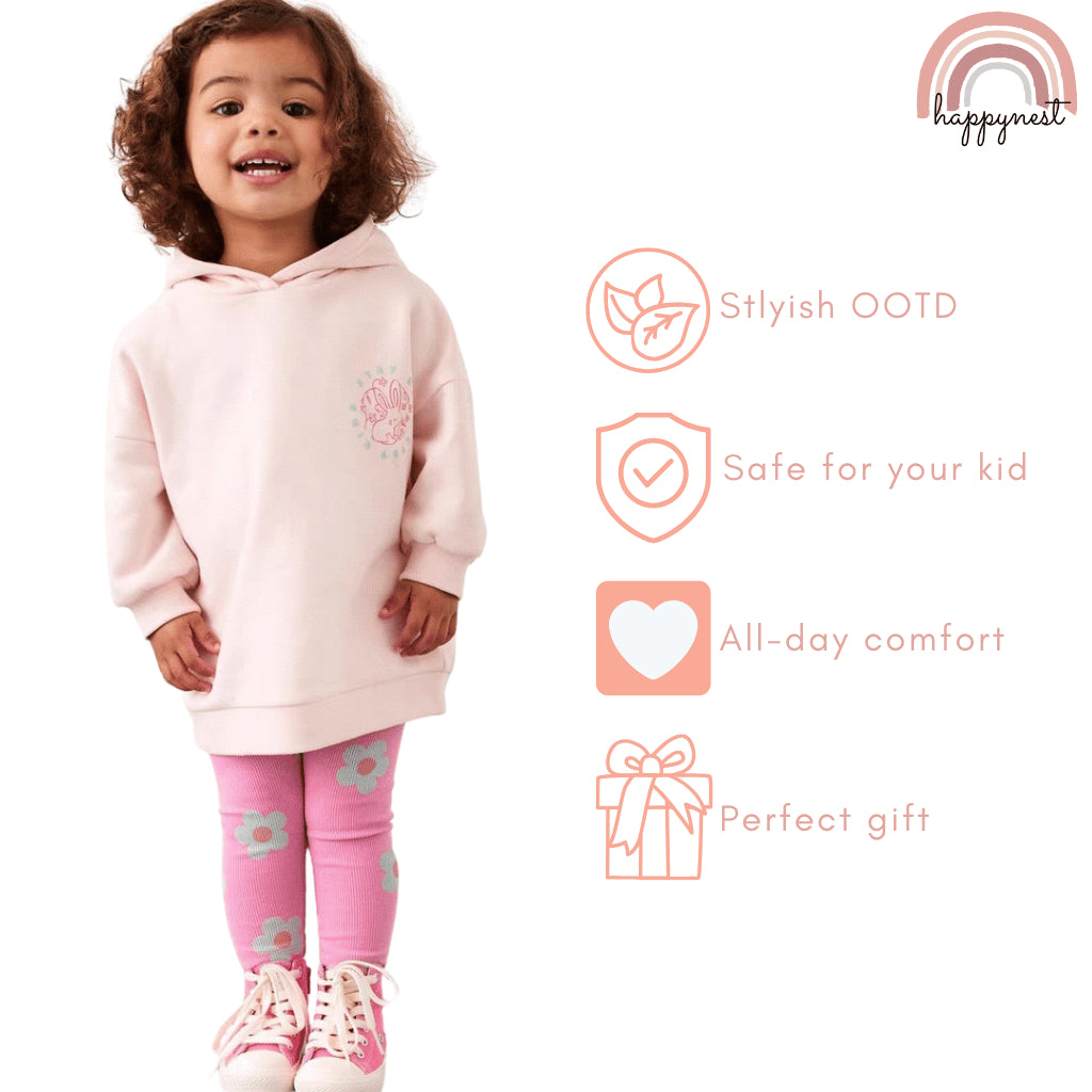 George Pink Sweatshirt and Leggings Set for Girls 6-36 Months Outfit PH SS464