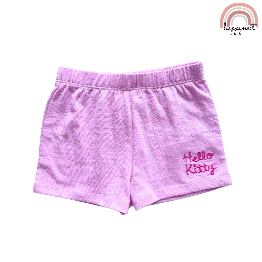 Hello Kitty Girls Shirt and Shorts Set - 2pc Outfit for Kids 2-10 Yrs | AA243