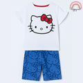 Hello Kitty Shirt + Shorts Set Terno GIrls AA184 2-10 Years
