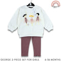 George Ballerina Sweatshirt and Leggings Set for Girls 6-36 Months PH SS466
