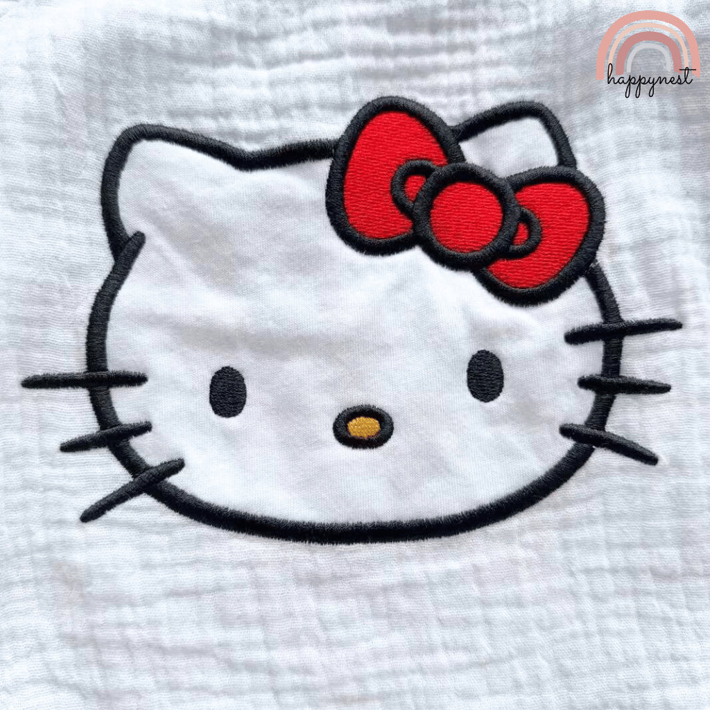 Hello Kitty Girls Shirt and Shorts Set - 2pc Outfit for Kids 2-10 Yrs | AA243