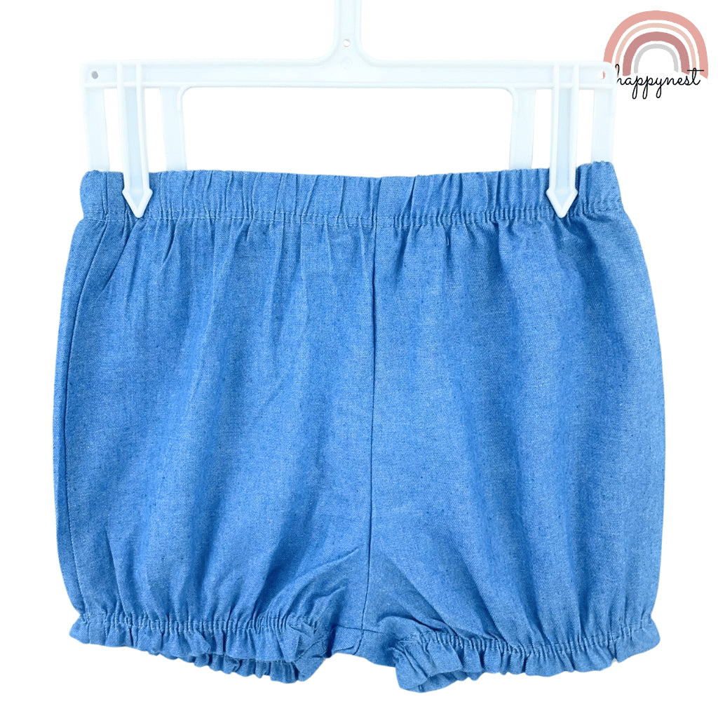 Baby Girl 3-Piece Rainbow Shirt Shorts and Headband Set 3-12 Months PH AA221